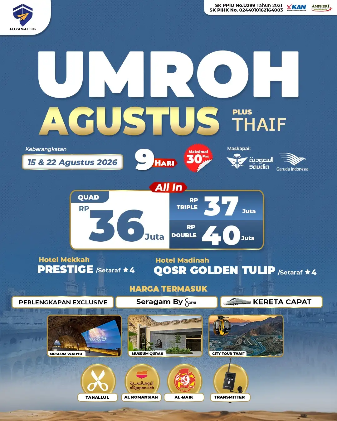 Umroh Agustus 2026